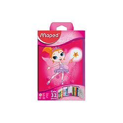 Maped Trousse Fairy, en polyester, rose, garni ()