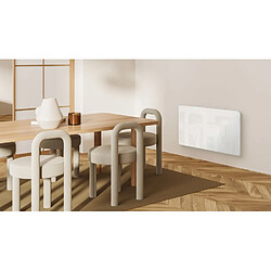 Carrera Radiateur Panneau rayonnant LCD Aluminium Blanc 1500W KLAAS