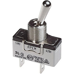 Interrupteur à levier 3 x On/On APEM 656H/2 250 V/AC 15 A permanent 1 pc(s)