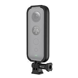 Wewoo Cadre de protection en ABS pour Insta360 ONE Xavec adaptateur et vis Noir