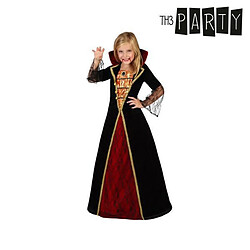 Totalcadeau Costume pour fillette Vampiresse noir et rouge - Deguisement enfant fille Taille - 10-12 Ans pas cher