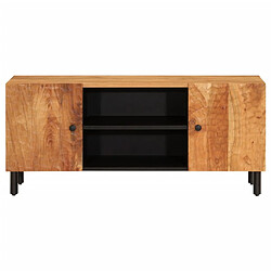 Acheter vidaXL Meuble TV 105x33x46 cm Bois d'acacia massif