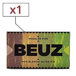 Feuille a rouler Beuz Brown Regular par 1