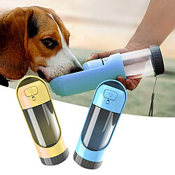 Avis Justgreenbox Bouteille d'eau portable pour chien, distributeur d'eau d'alimentation, Jaune