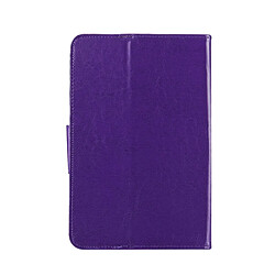 Avis Wewoo Housse Étui Violet pour Asus ZenPad 10 Z300C, Huawei MediaPad M2 10.0-A01W, cube IWORK10 10 pouces comprimés en cuir Crazy Horse Texture de protection Shell avec support