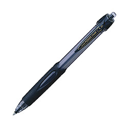 Uniball Stylo bille Uni ball Power Tank écriture moyenne - Pointe 1 mm - noir