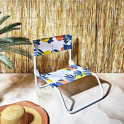 The Home Deco Factory Chaise de plage pliante Rio.