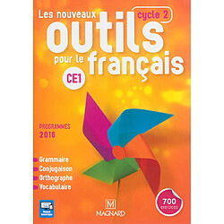 Les nouveaux outils pour le français CE1, cycle 2 : grammaire, conjugaison, orthographe, vocabulaire : programmes 2016 - Occasion