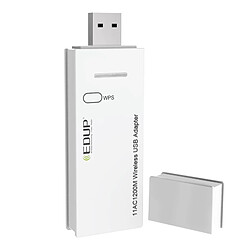 Adaptateur USB 3.0 1200Mbps 802.11AC Wifi 2.4G / 5.8G Dongle Carte réseau sans fil