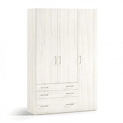 Inside 75 Armoire 3 portes 2 tiroirs 1 caisson gauche 159,5 x 57,5 x 220 cm 