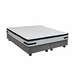 Mes Ensemble matelas + sommier 160x200 cm CONFORTLUXE 