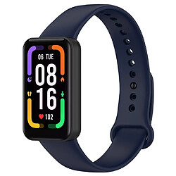 Bracelet en silicone étanche avec boucle, bleu foncé pour votre Xiaomi Redmi Smart Band Pro