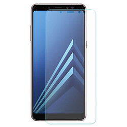 Wewoo Verre trempé pour Samsung Galaxy A8 2018 0.26mm 9H Surface Dureté 2.5D Courbée En Film de Protection d'Écran Chapeau-Prince