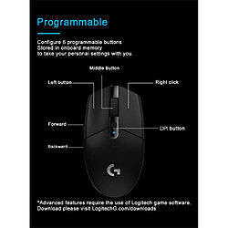 Universal Souris G304 Hero - Noir pas cher