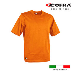 T-shirt à manches courtes homme Cofra Zanzibar Orange XL