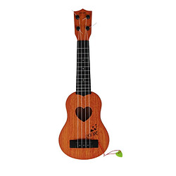 Wewoo Enfants Simulation Jouet Éducatif Musical Ukulélé Jouable Petite Guitare Acajou