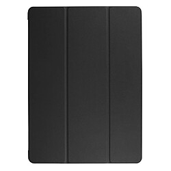 Etui en PU trifold smart stand noir pour votre Apple iPad Pro 12.9