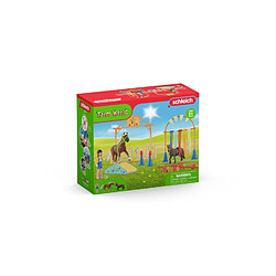 Schleich 42481 Entrainement d agility pour poney