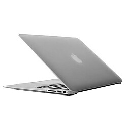 Wewoo Housse Étui Transparent pour Macbook Air 13,3 pouces A1369 / A1466 Boîtier de protection en plastique dur givré