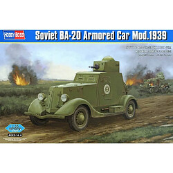 Hobby Boss Maquette Voiture Maquette Camion Soviet Ba-20 Armored Car Mod.1939