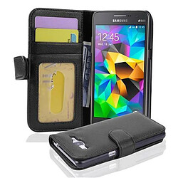 Cadorabo Coque Samsung Galaxy GRAND PRIME Etui en Noir