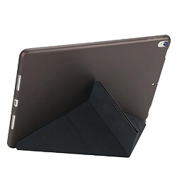 Avis Etui en PU stand en origami noir pour votre Apple iPad Air 10.5 (2019)/Pro 10.5 pouces (2017)