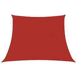 ComfortXL Voile D'ombrage 160 G/m² Rouge 4/5x3 M Pehd