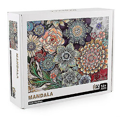 Acheter Universal 1000 pièces mandala fleur puzzle bricolage puzzle jouets assemblage image déco