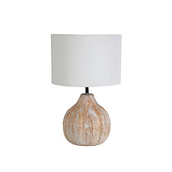 Lampe de bureau Romimex Beige Bambou Fibre 36 x 60 x 36 cm