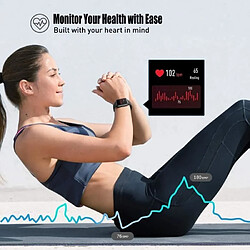 Acheter Montre Connectée Femmes Homme Bracelet Connecté Cardiofréquencemètre Etanche IP67 Smartwatch Sport Fitness Tracker Podometre Marche