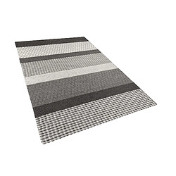 Beliani Tapis gris 140 x 200 cm AKKAYA