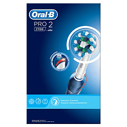 Acheter Oral-B Pro 2 2700 CrossAction Adulte Brosse à dents rotative oscillante Bleu