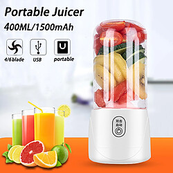 Acheter Universal Extracteur de fruits électrique portable rechargeable fabricant de smoothies mélangeur machine bouteille de sport extracteur de jus