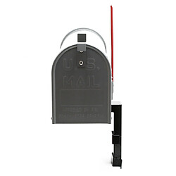 Helloshop26 Us mailbox boite aux lettres design américain argent-gris montage au mur poste 16_0000331