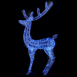 Acheter vidaXL Renne de Noël XXL Acrylique 250 LED 180 cm Bleu