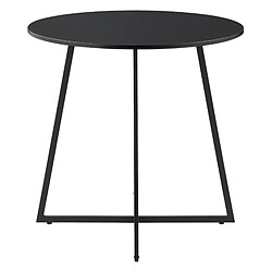 Acheter Table de Salle à Manger Vaggeryd 78 x 80 cm Noir [en.casa]