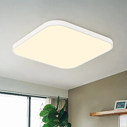 ZMH Plafonnier LED 27cm Square Flat IP44 19W Chambre à coucher Hallway