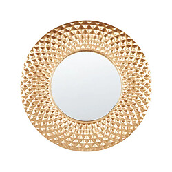 Beliani Miroir COMBE 60 cm Doré