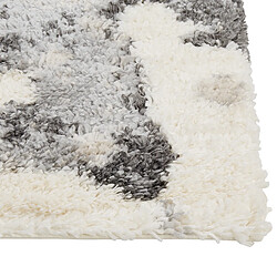 Avis Beliani Tapis blanc et gris 200 x 300 cm SEVAN