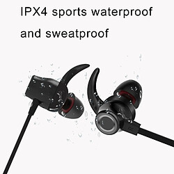 Acheter Wewoo Oreillette Bluetooth IPX4 Écouteurs Magnétiques Étanches Sans Fil V4.1 Stéréo In-Ear Casque, Pour iPhone, Samsung, Huawei, Xiaomi, HTC & Autres Smartphones Bleu