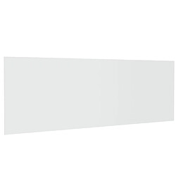 vidaXL Tête de lit murale Blanc 240x1,5x80 cm Bois d'ingénierie