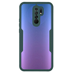 Coque en TPU + acrylique vert nuit pour votre Xiaomi Redmi 9