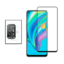 PHONECARE Kit Film Caméra Arrière + Film de Verre Trempé 5D Full Cover pour Oppo A95 5G