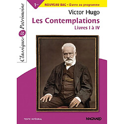 Les contemplations : livres I à IV : 1res, nouveau bac - Occasion