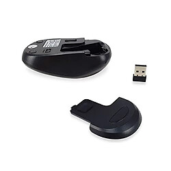 Equip 245111 Mini Souris Optique sans Fil Noir pas cher