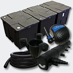 Helloshop26 Kit:Filtration de Bassin 90000l 72 Watts UVC Stérilisateur Pompe Skimmer 4216465