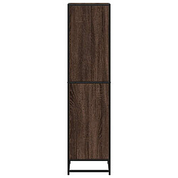 Acheter vidaXL Bibliothèque chêne marron 40x35x139 cm bois d'ingénierie