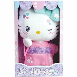 Jouet Peluche Jemini Hello Kitty Kimono Kawai Rose