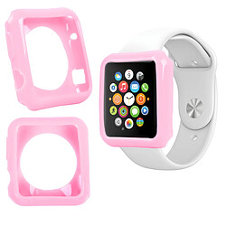 Duragadget Coque de protection ROSE pour Apple Watch (iWatch) montre écran 42mm