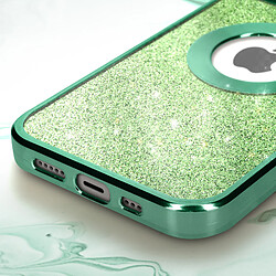 Acheter Avizar Coque iPhone 14 Paillette Vert